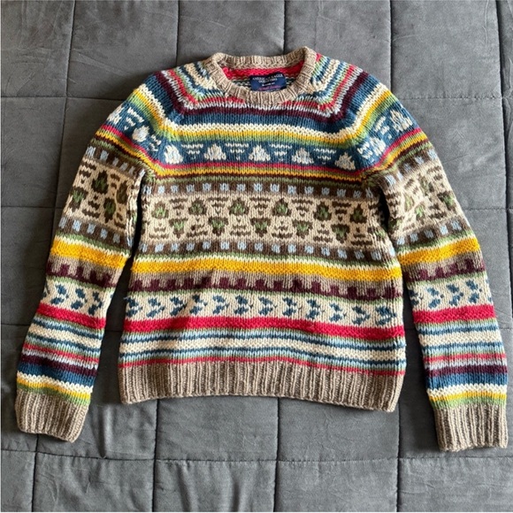 American Eagle Outfitters Other - American Eagle Outfitters Y2K VINTAGE Multicolor Handknit Sweater RARE